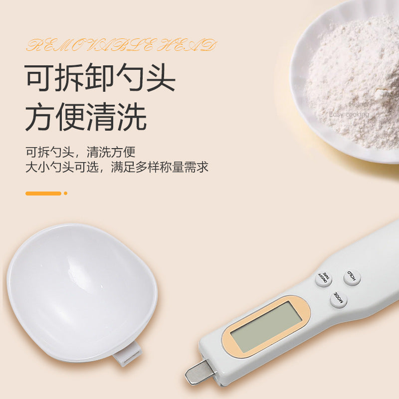 1個 CYCG デジタルキッチンスケール LCDディスプレイ付き、0.1g精度＆タレ機能、500g/17oz容量、電池式（AA）-ABS製 重量計、紅茶/コーヒー、薬用、携帯用グラムスケール シンタークラース